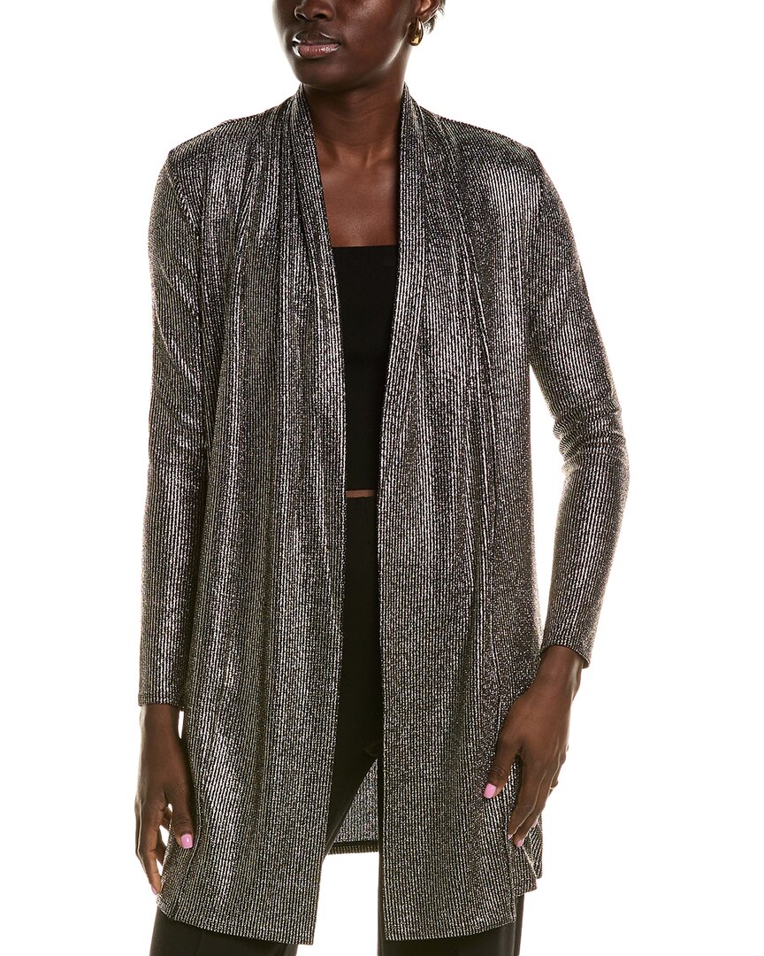 Joan Vass Cardigan In Black