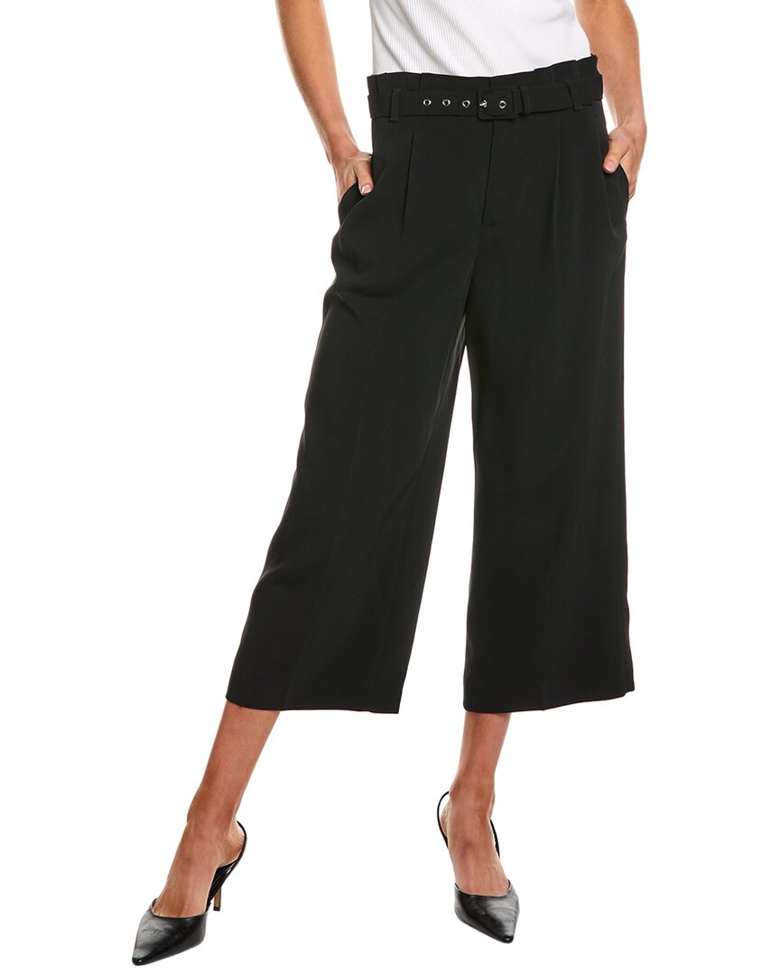 Red Valentino Paperbag Pant In Black