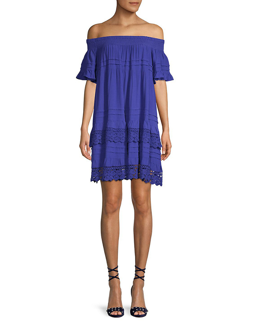 Image of st Sight Crochet Lace A-Line Dress