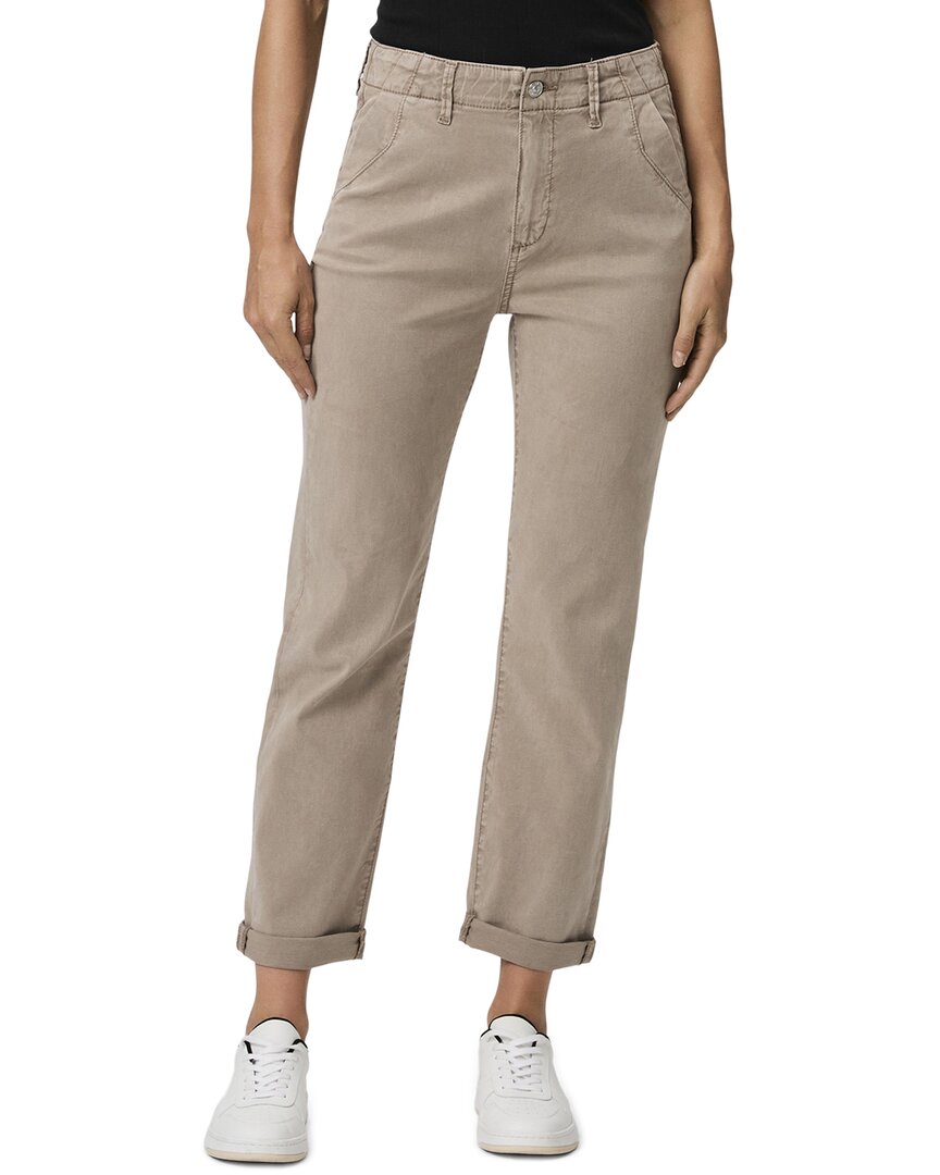 PAIGE PAIGE DREW VINTAGE MOSS TAUPE TAPERED LEG JEAN 