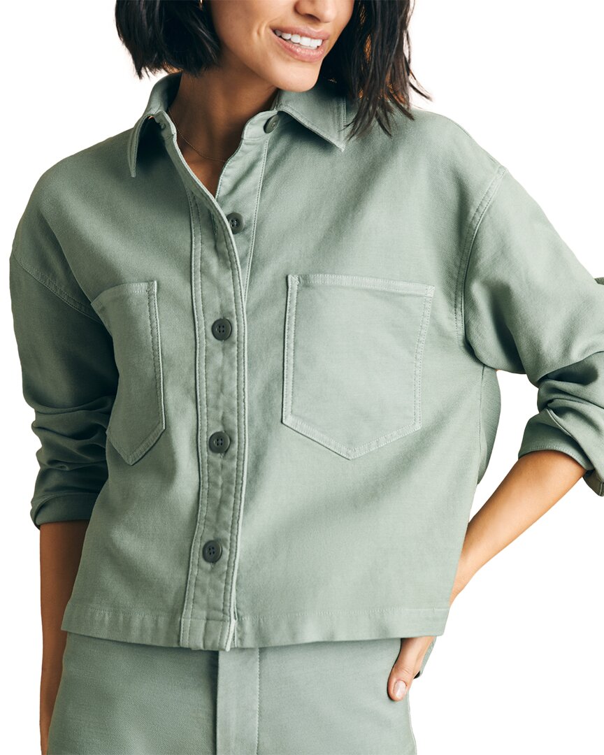 Shop Faherty Stretch Terry Overshirt