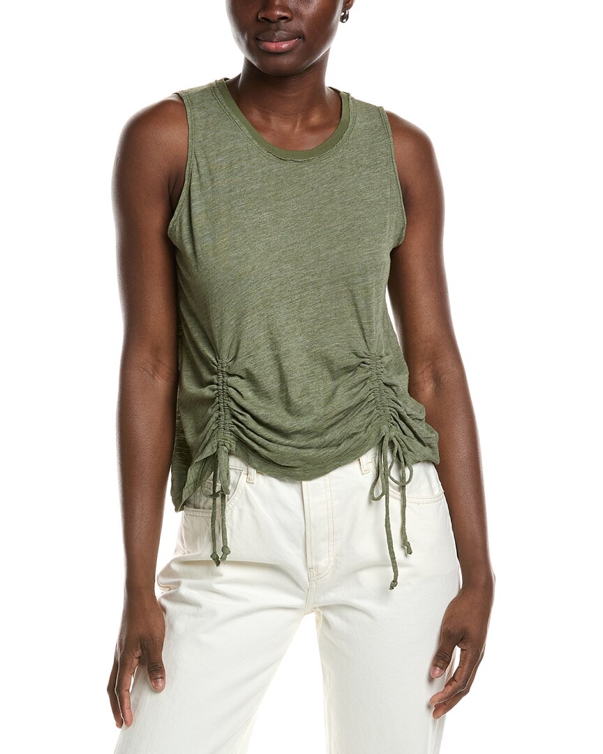 PROJECT SOCIAL T PROJECT SOCIAL T CRUSH RUCHED FRONT SLUB TANK
