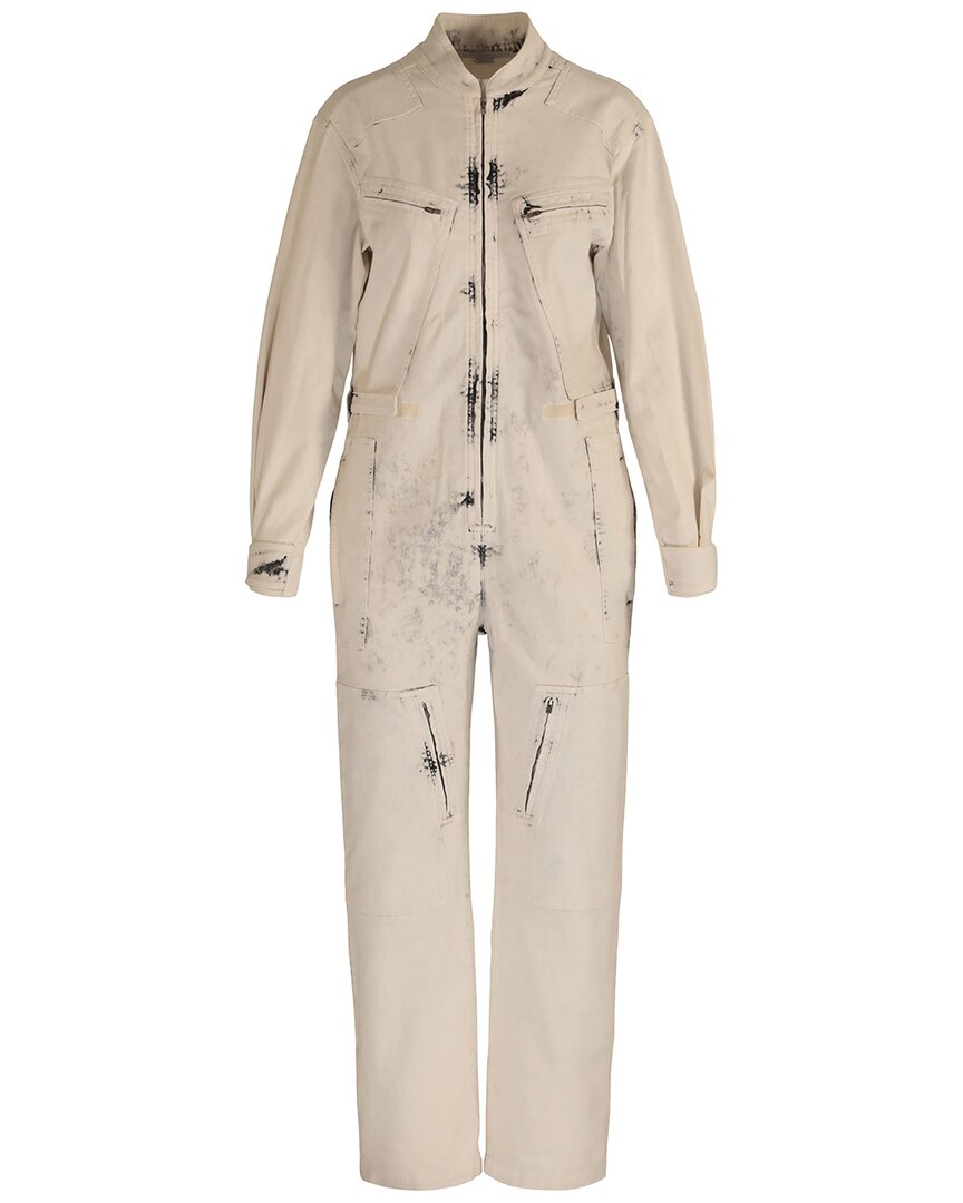 Stella Mccartney Bleached Denim Jumpsuit