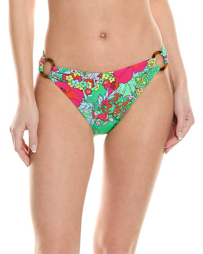 Shop Roller Rabbit Ashbury Floral Ring Hipster Bottom In Green