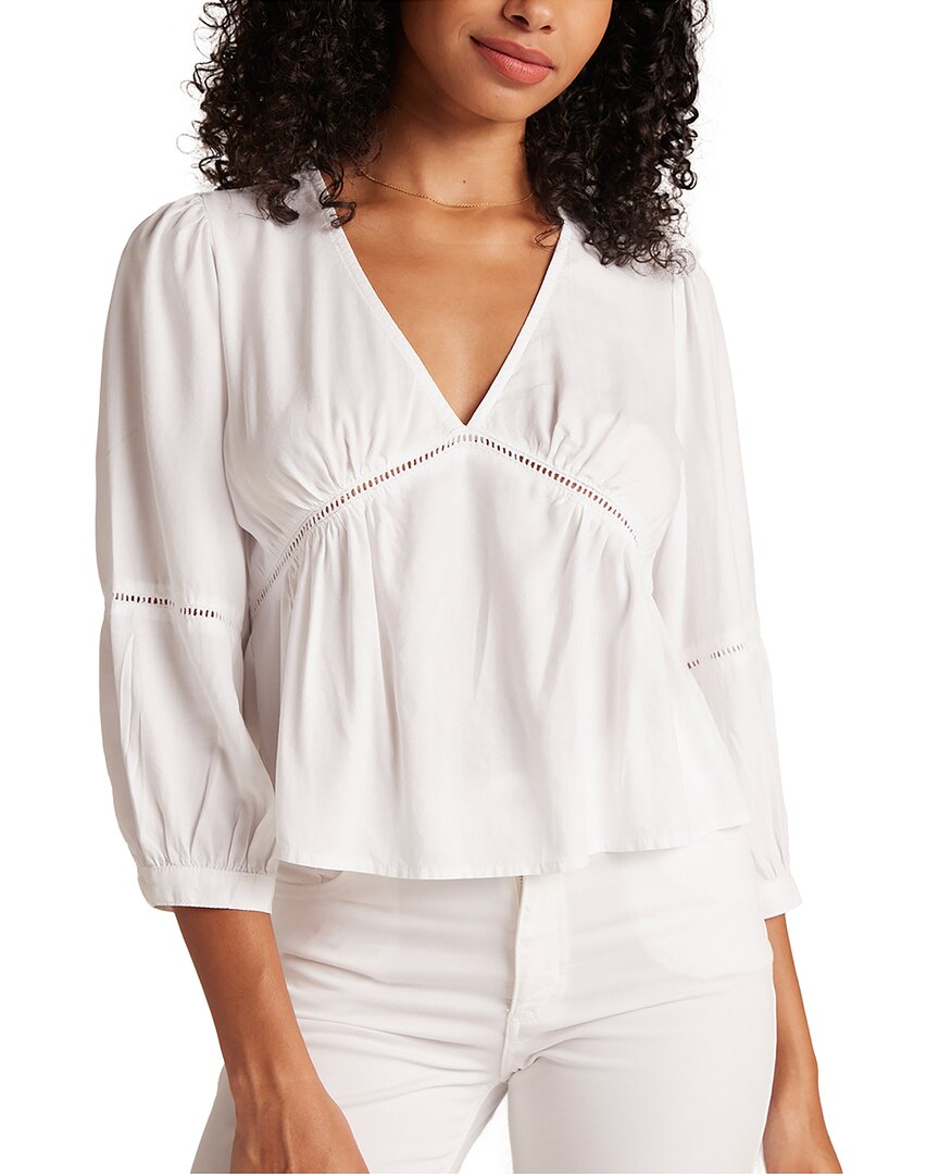 Shop Bella Dahl Ladder Trim Peplum Top