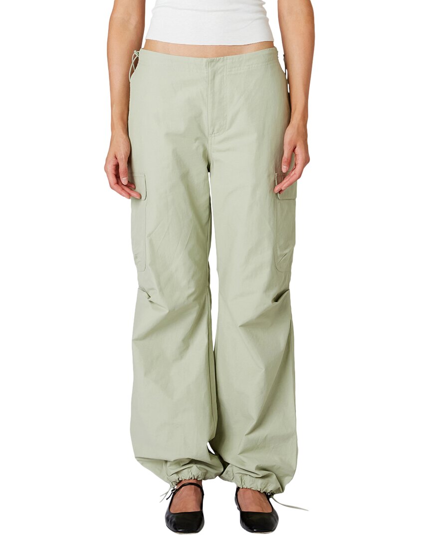 Nia Ludlow Parachute Pants In Sage