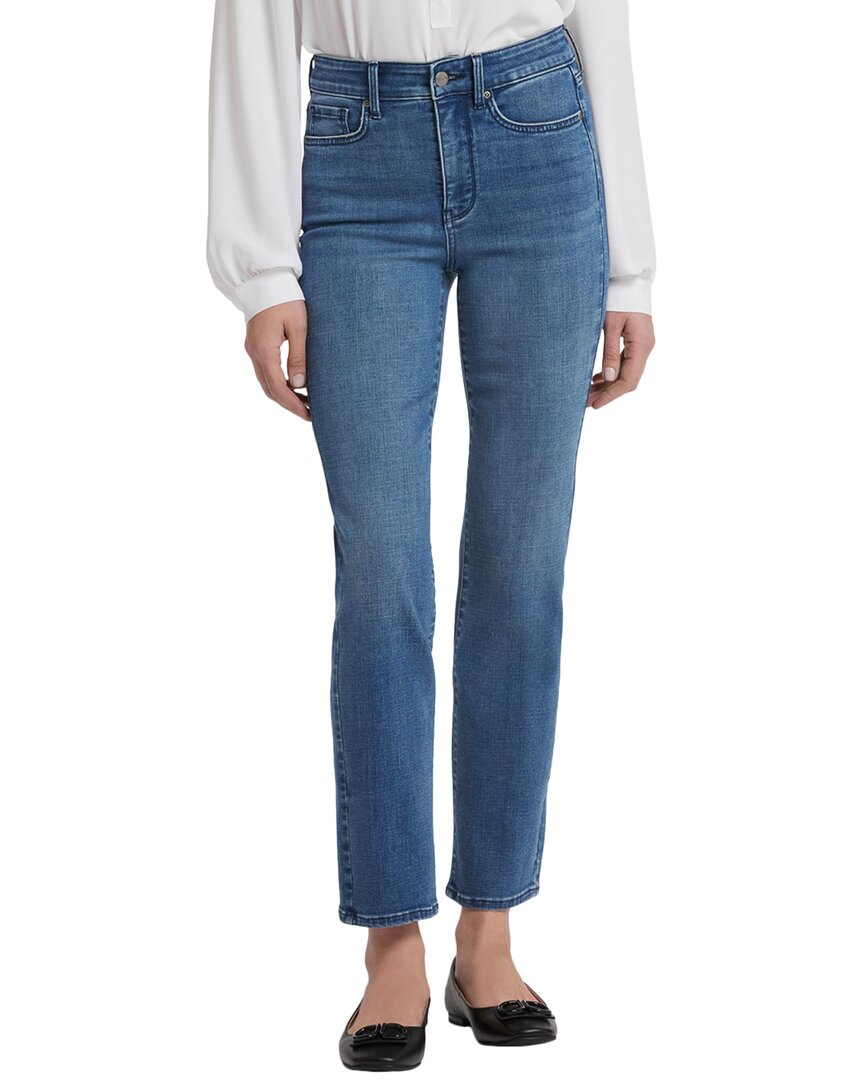 Nydj Callie Mission Blue Straight Jean