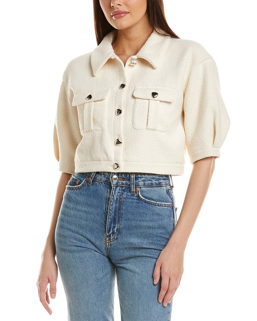 Ba&sh Paleo Jacket Ecru In Neutral