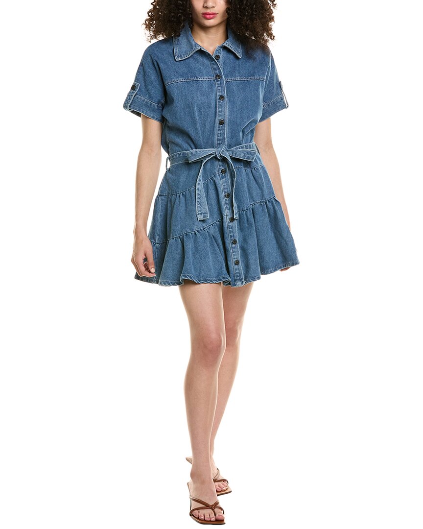 Colette Rose Denim Shirtdress