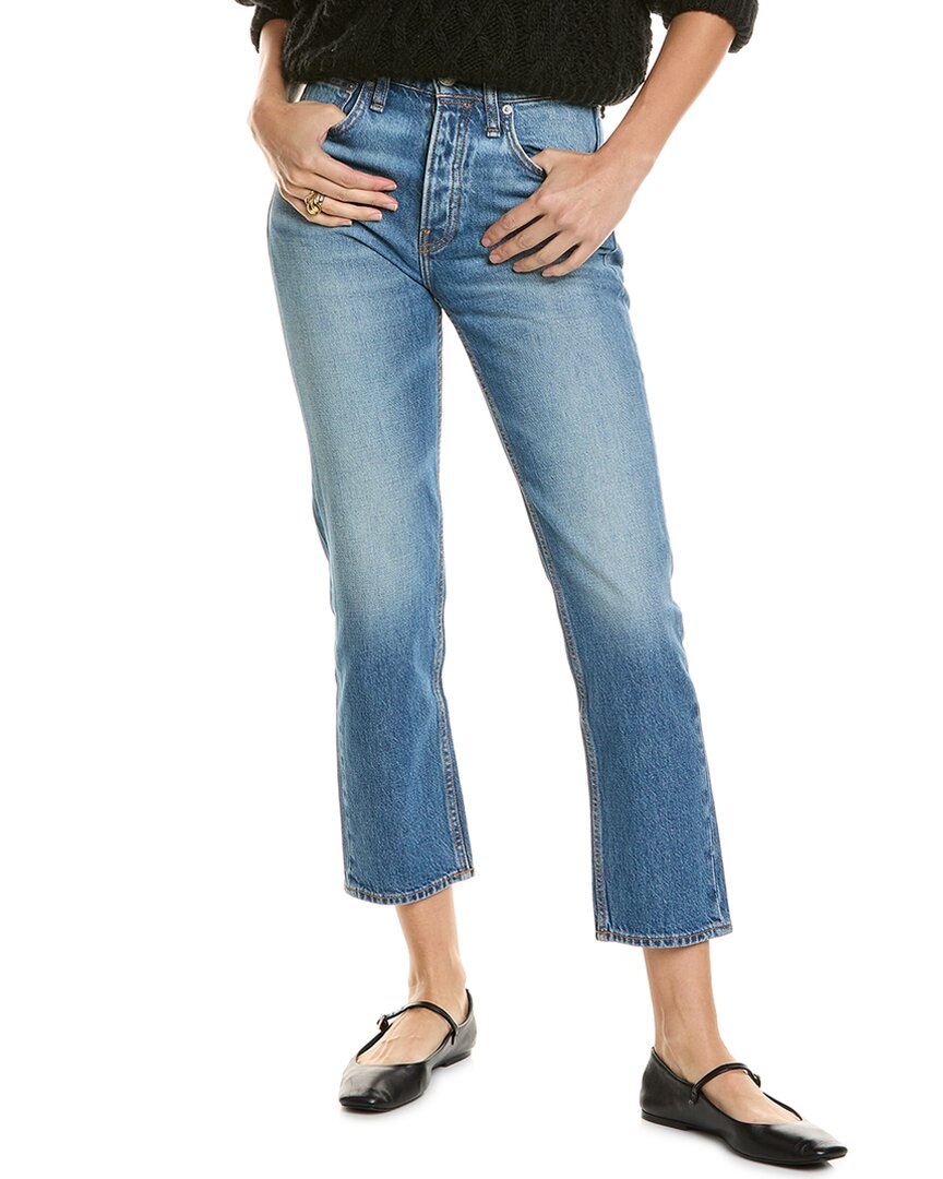 Rag & Bone Dre Low Rise Slim Boyfriend In Blue