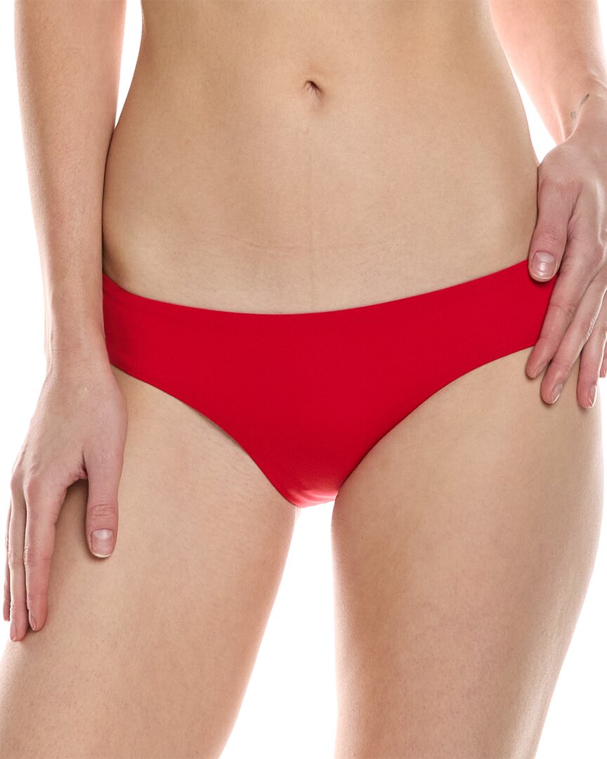 Shop Melissa Odabash Majorca Bikini Bottom In Red
