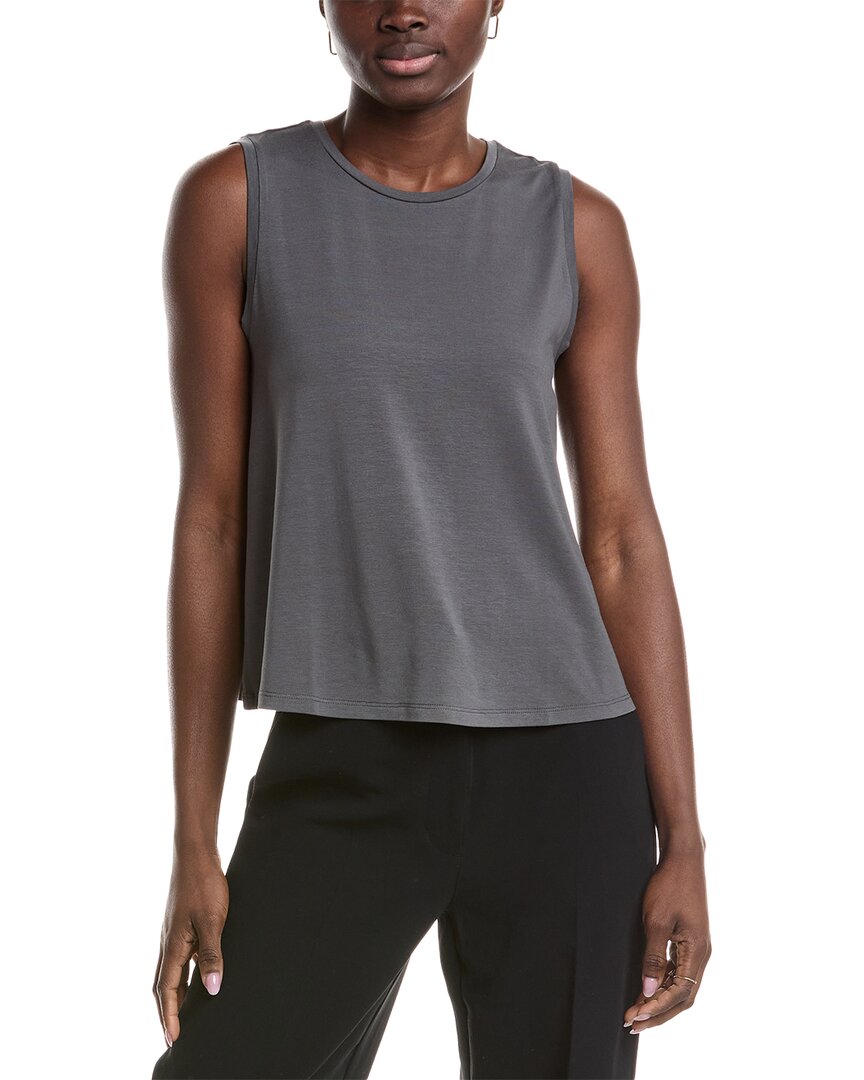 Eileen Fisher Short Tank In Blue