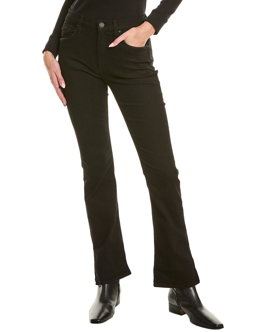 Shop Hudson Jeans Barbara High-rise Baby Boot Pant In Black