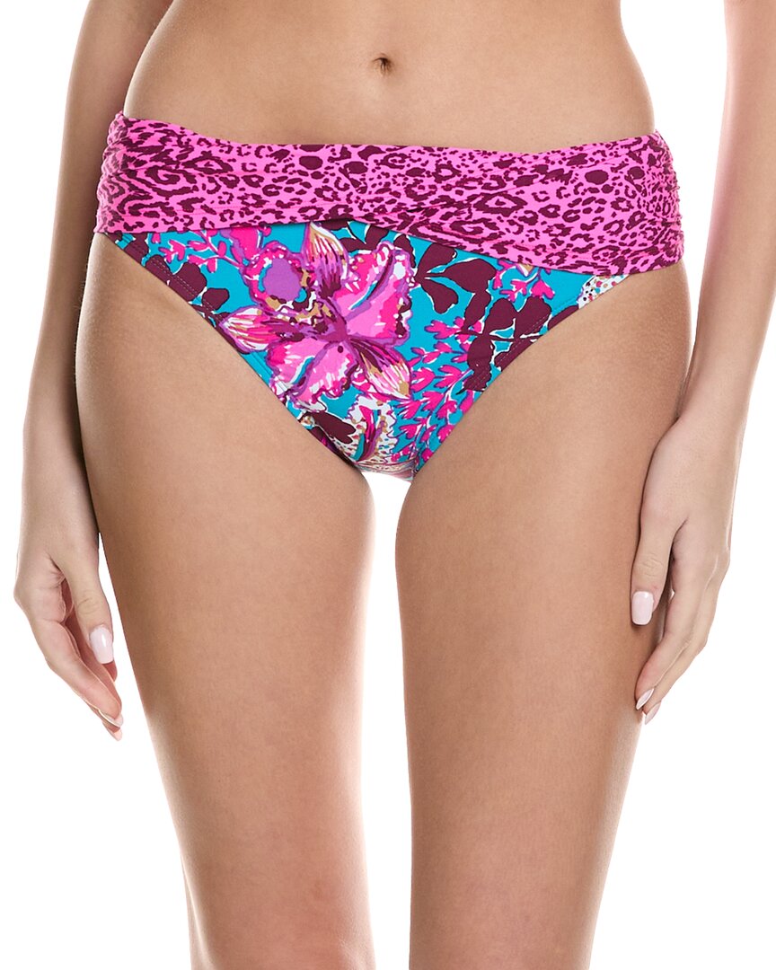Lilly Pulitzer Lagoon Bikini Bottom In Blue