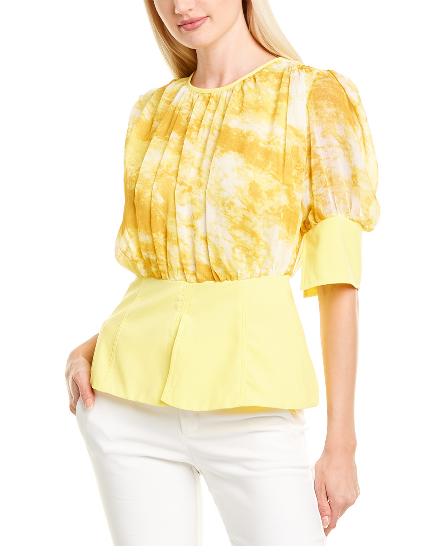Image of Gracia Peplum Top