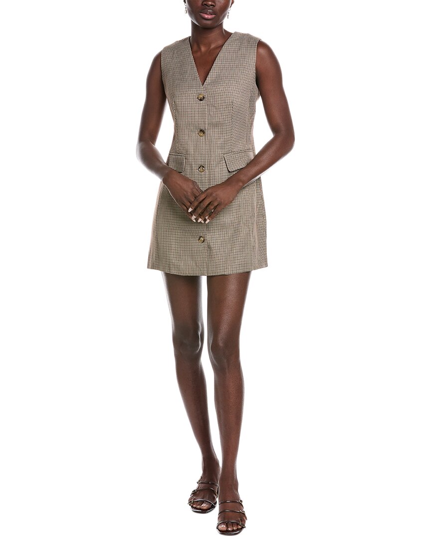 Sadie & Sage Sage The Label Mirabel Blazer Dress In Brown