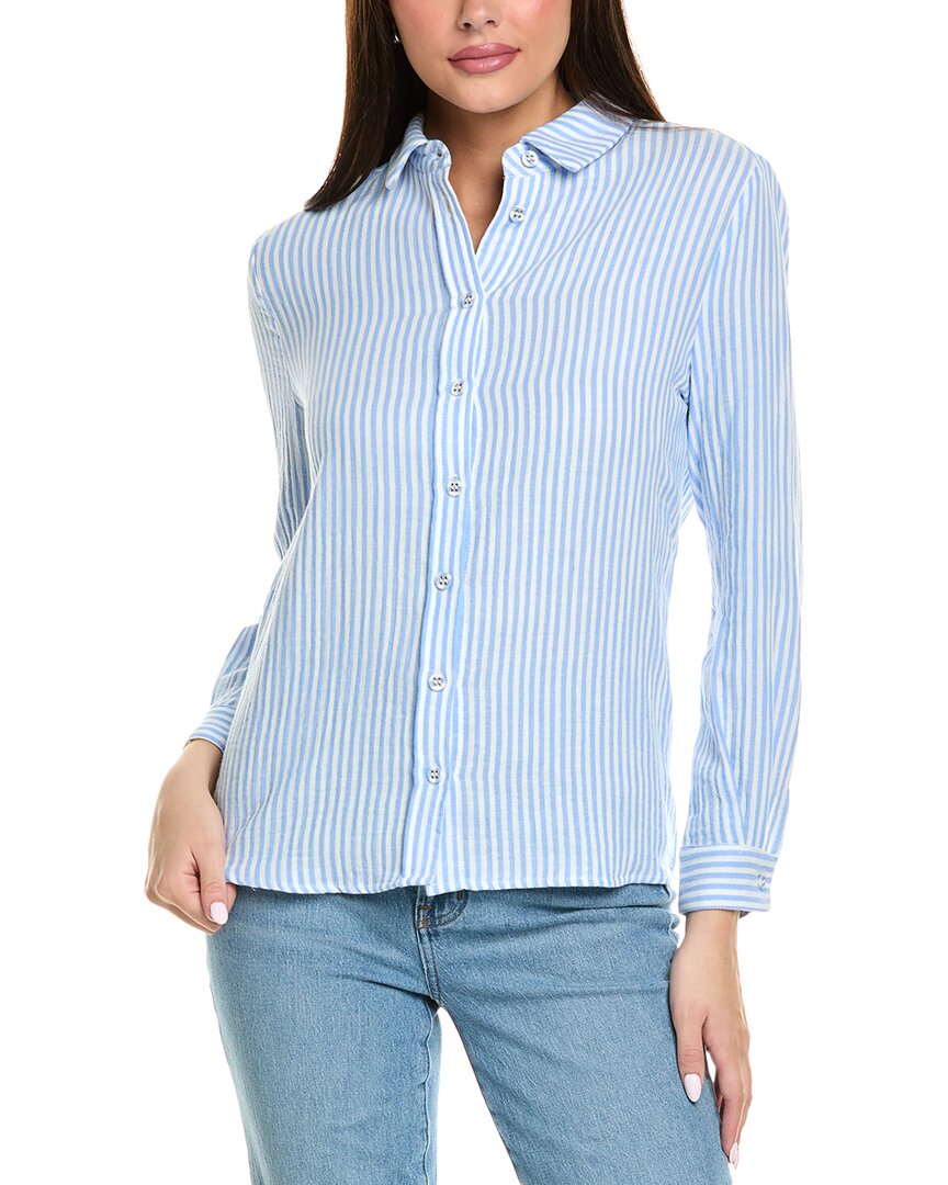 Anna Kay Heather Blouse In Blue