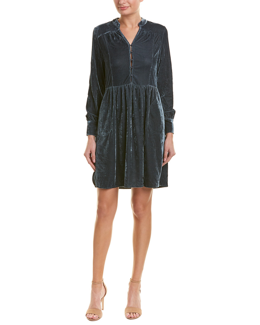 Image of Aiden Velvet Shift Dress