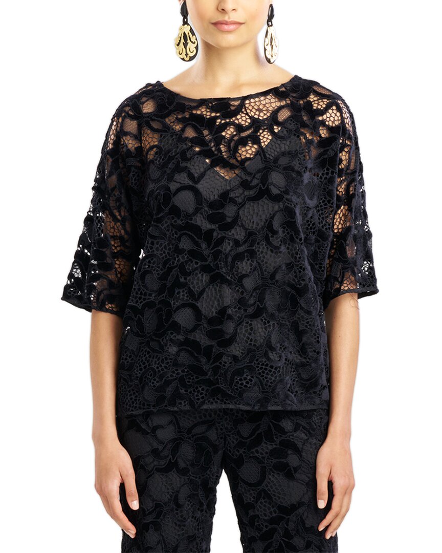 Natori Chenille Lace Square Top With Cami