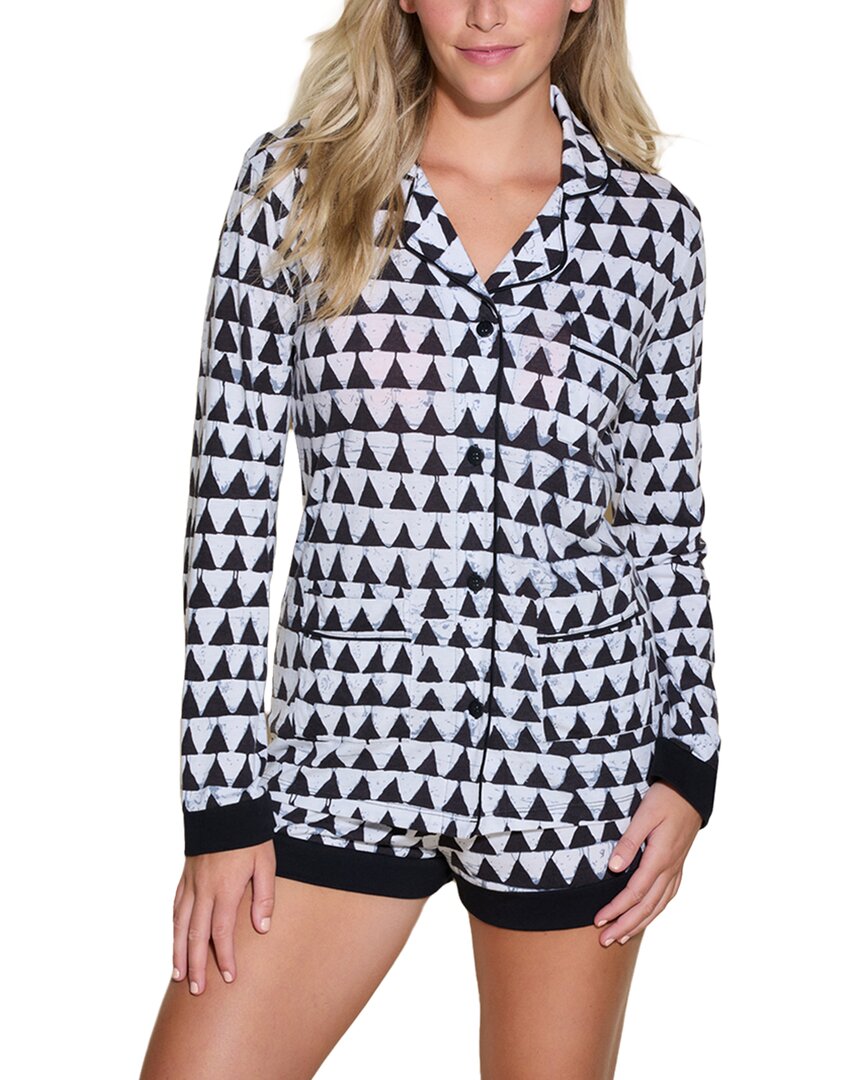 COSABELLA COSABELLA BELLA PRINTED COMFY TOP & BOXER SET