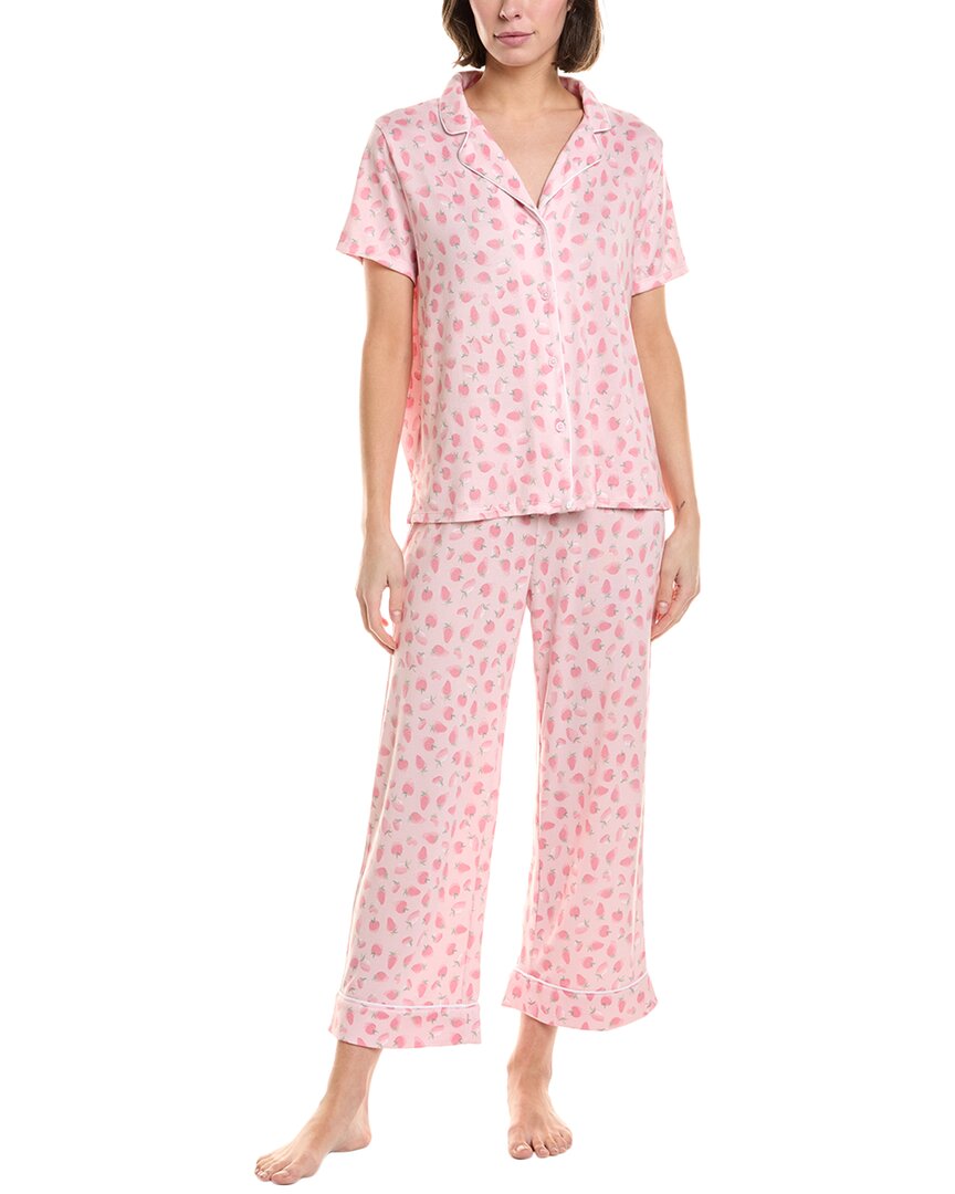 SPLENDID SPLENDID 2PC NOTCH TOP & CROP PANT SET