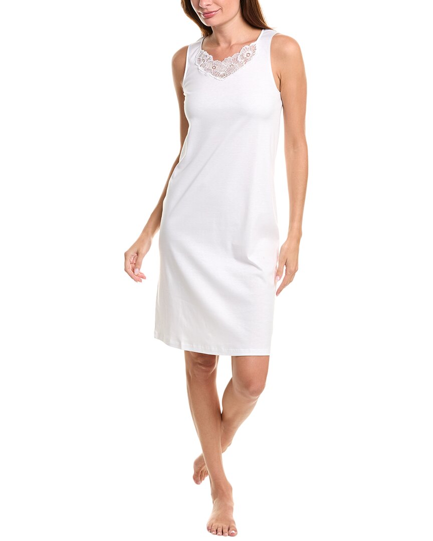 Shop Hanro Gown In White