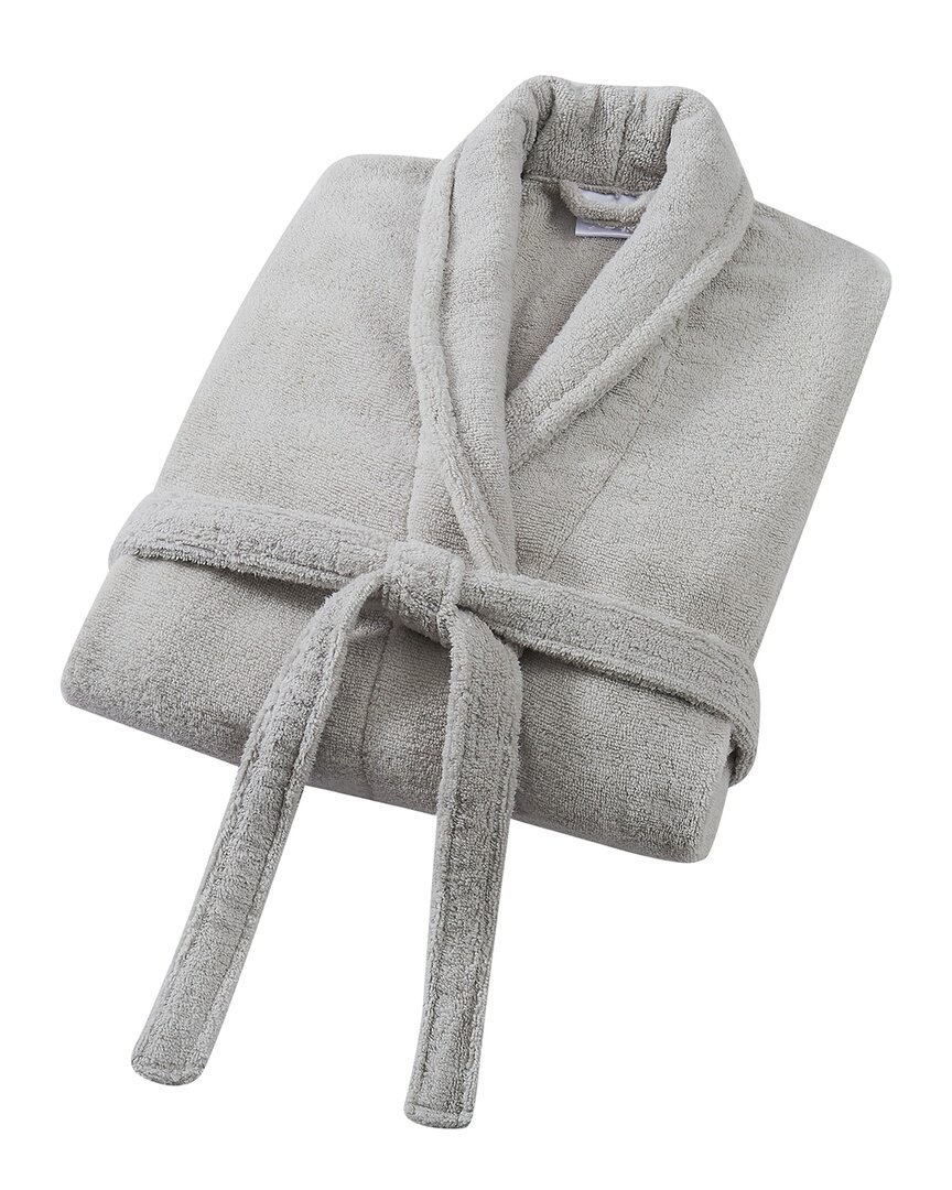 Borghese Roma Luxe Cotton Zero Twist Bath Robe In Gift Box