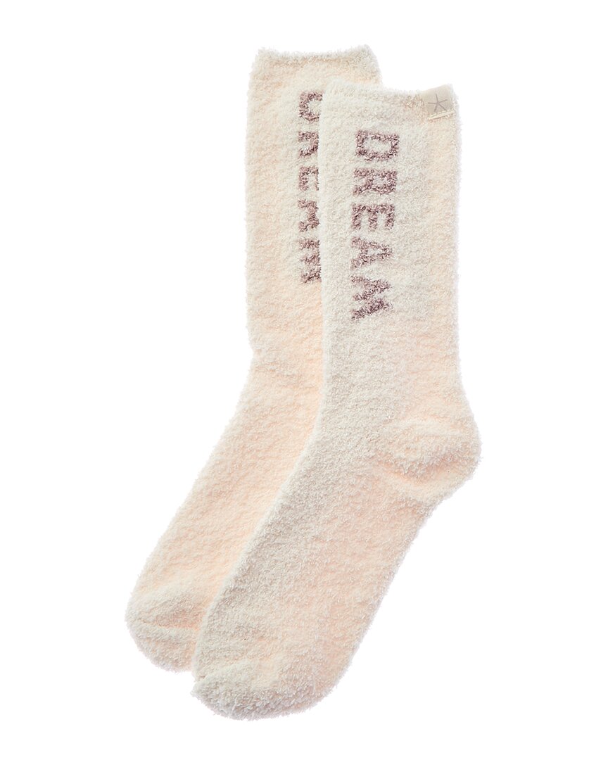 Shop Barefoot Dreams Cozychic Dream Socks In White