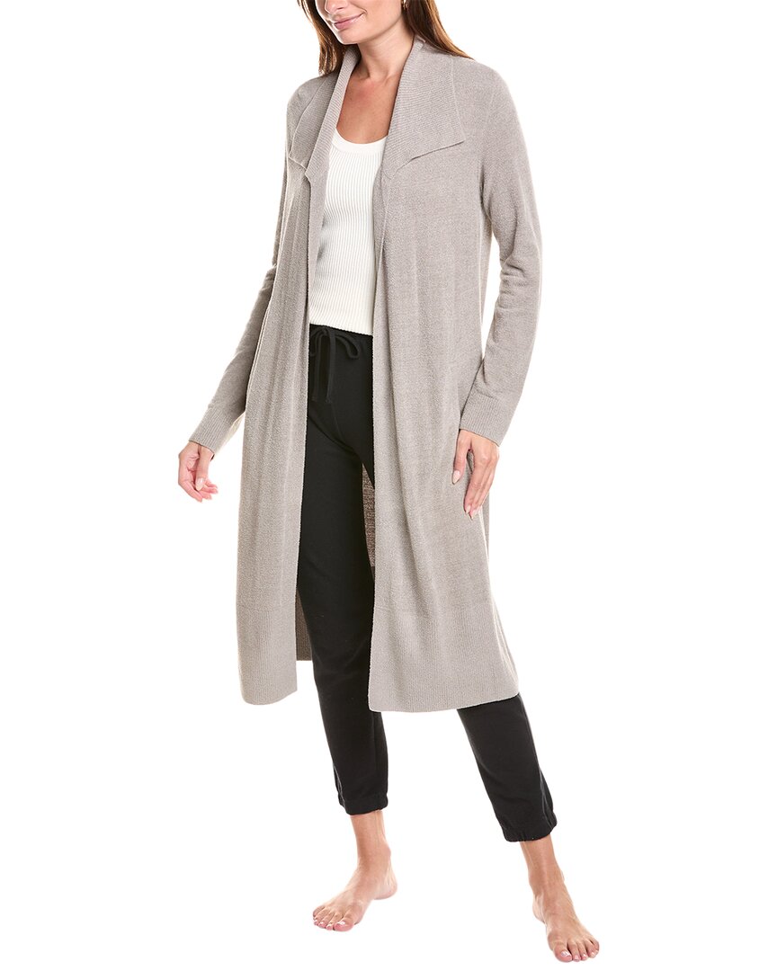 Barefoot Dreams Cozy Chic Ultra Light Wide Collar Long Cardigan