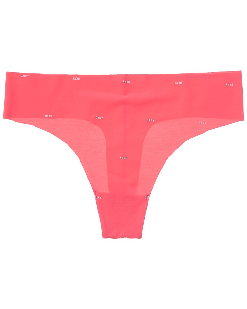 Dkny Cut Anywhere Thong In Pink