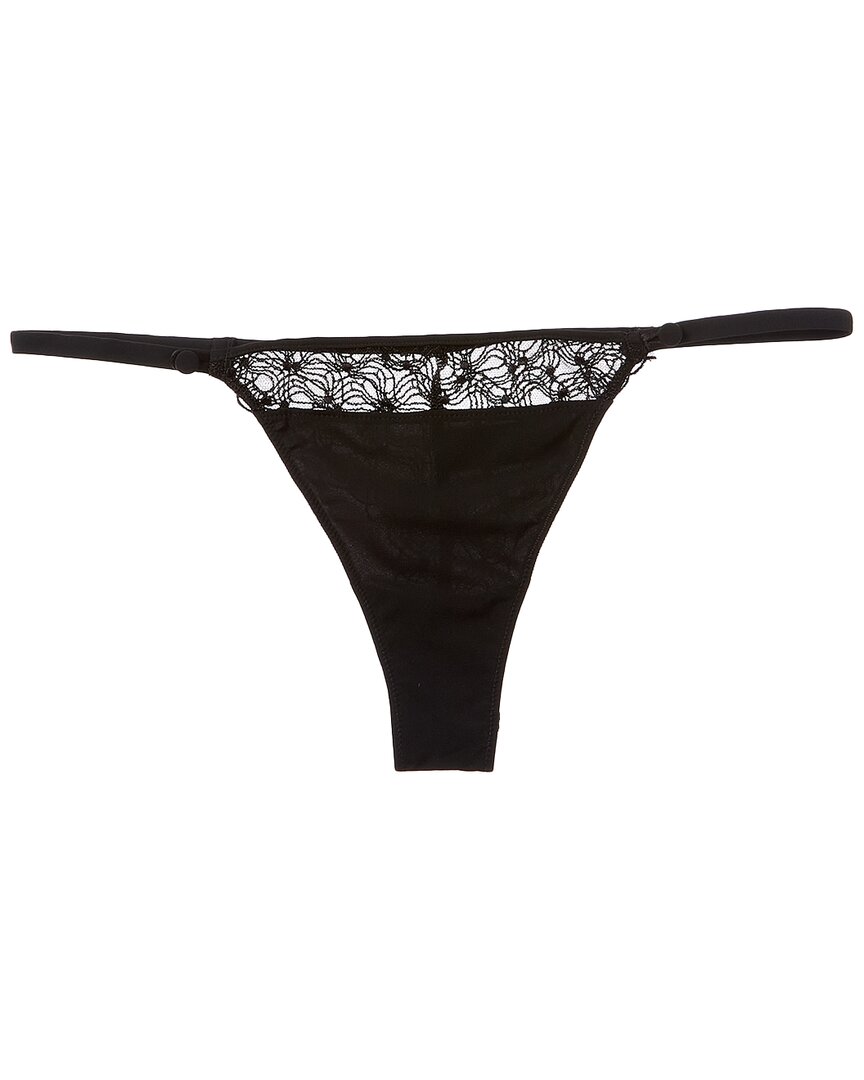 Simone Perele Rose Tanga In Black