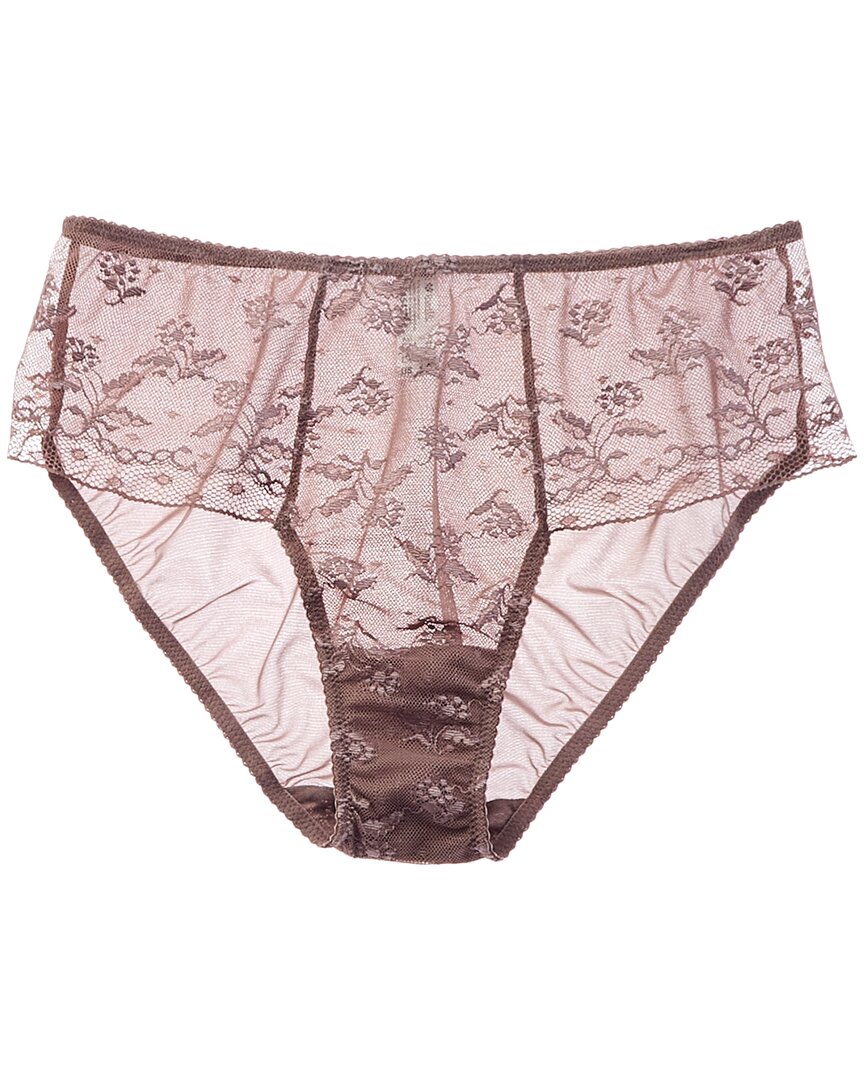 Wacoal Lifted In Luxury Hipster In Brown