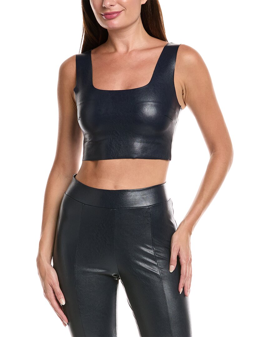 Commando ® Square Neck Crop Top In Black