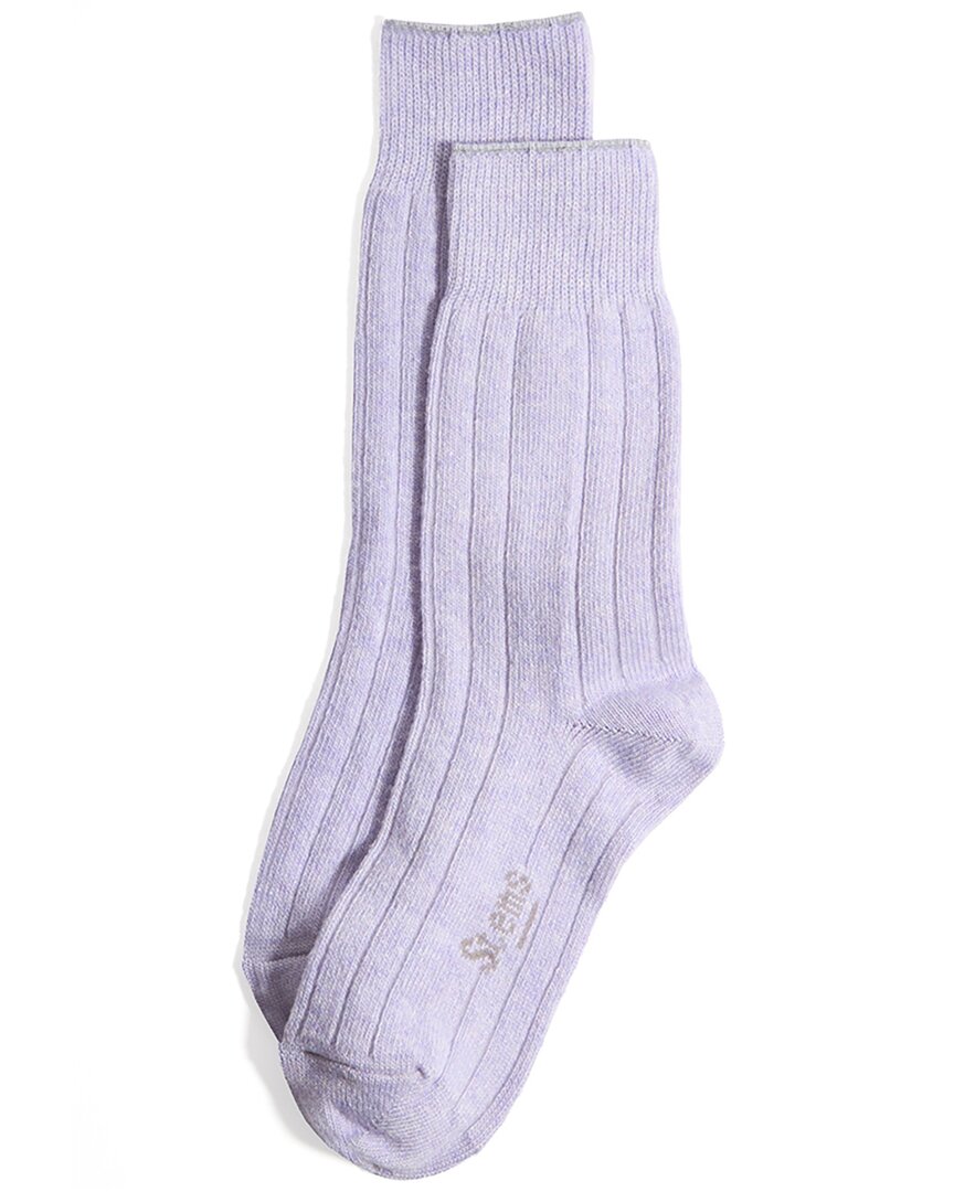 Stems Lux Cashmere Wool Crew Socks Gift Box