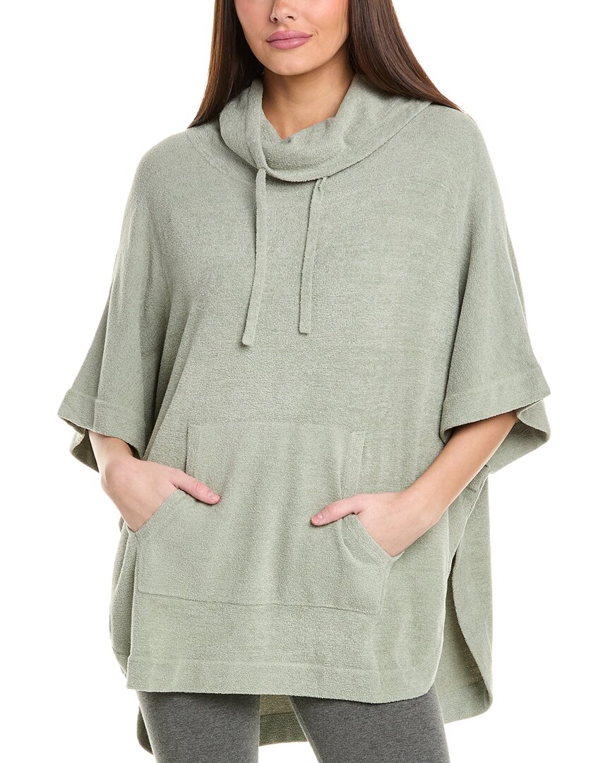Barefoot Dreams Weekend Poncho In Green