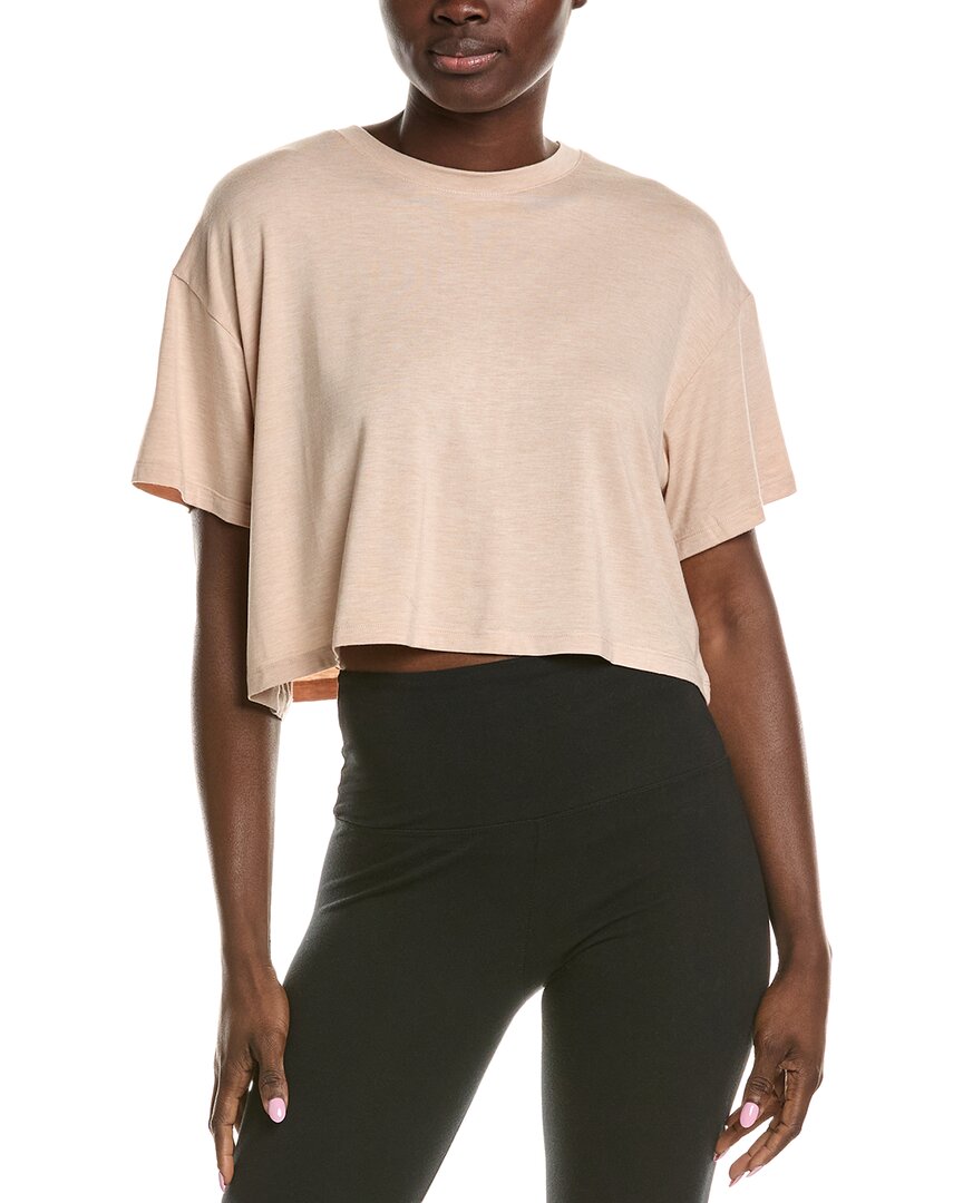 Rachel Parcell Boxy T-shirt In Neutral