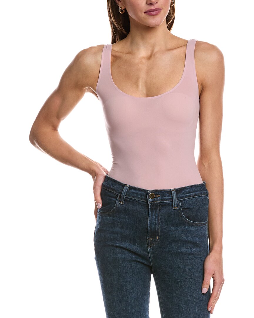 Commando Tank Bodysuit In Pink