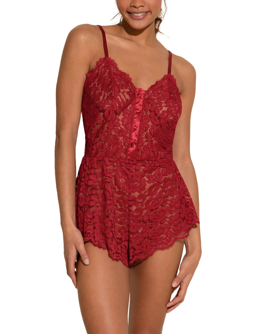 Cosabella Magnolia Teddy In Red