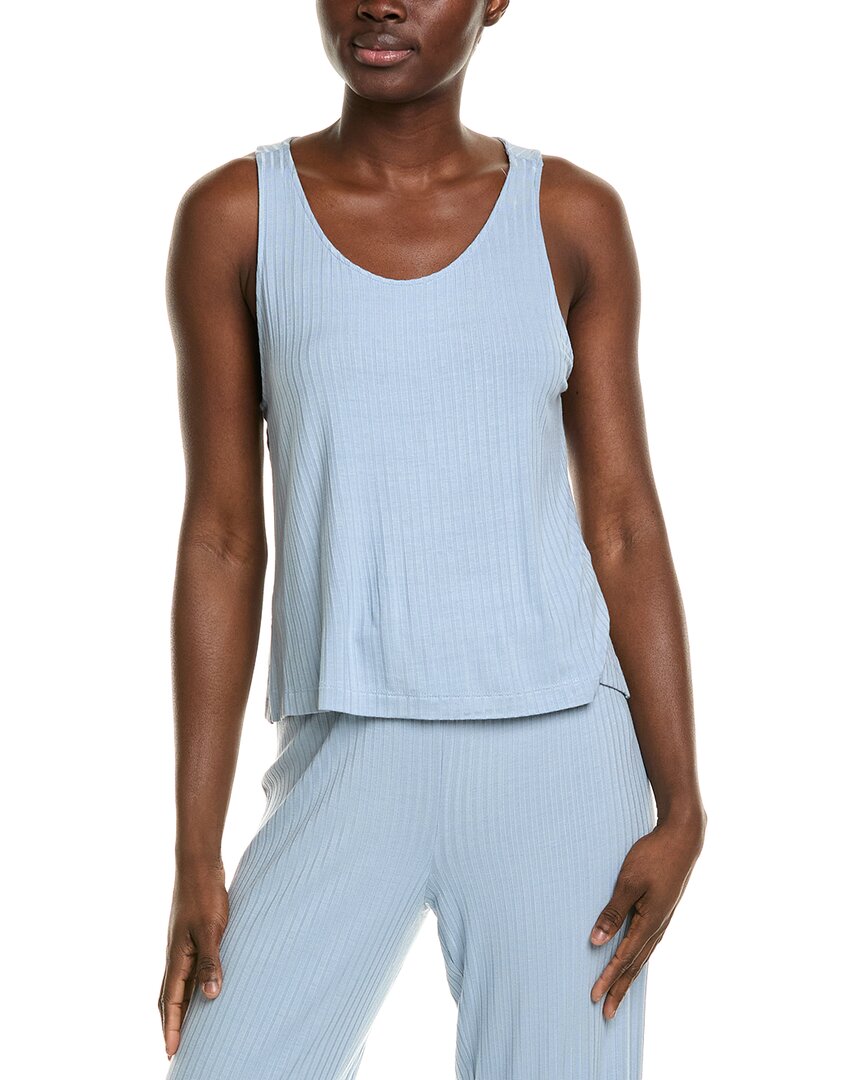 Natori Edit Skye Rib Cami In Blue