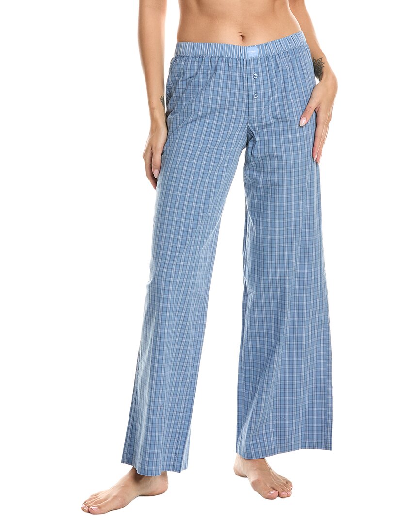 Florence By Mills Micro Plaid Pant In Blue