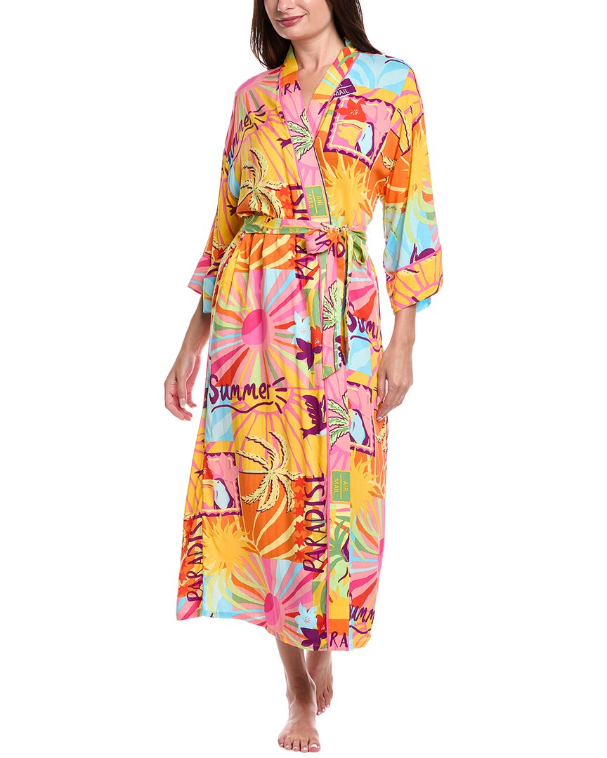Room Service Erica Robe In Multi