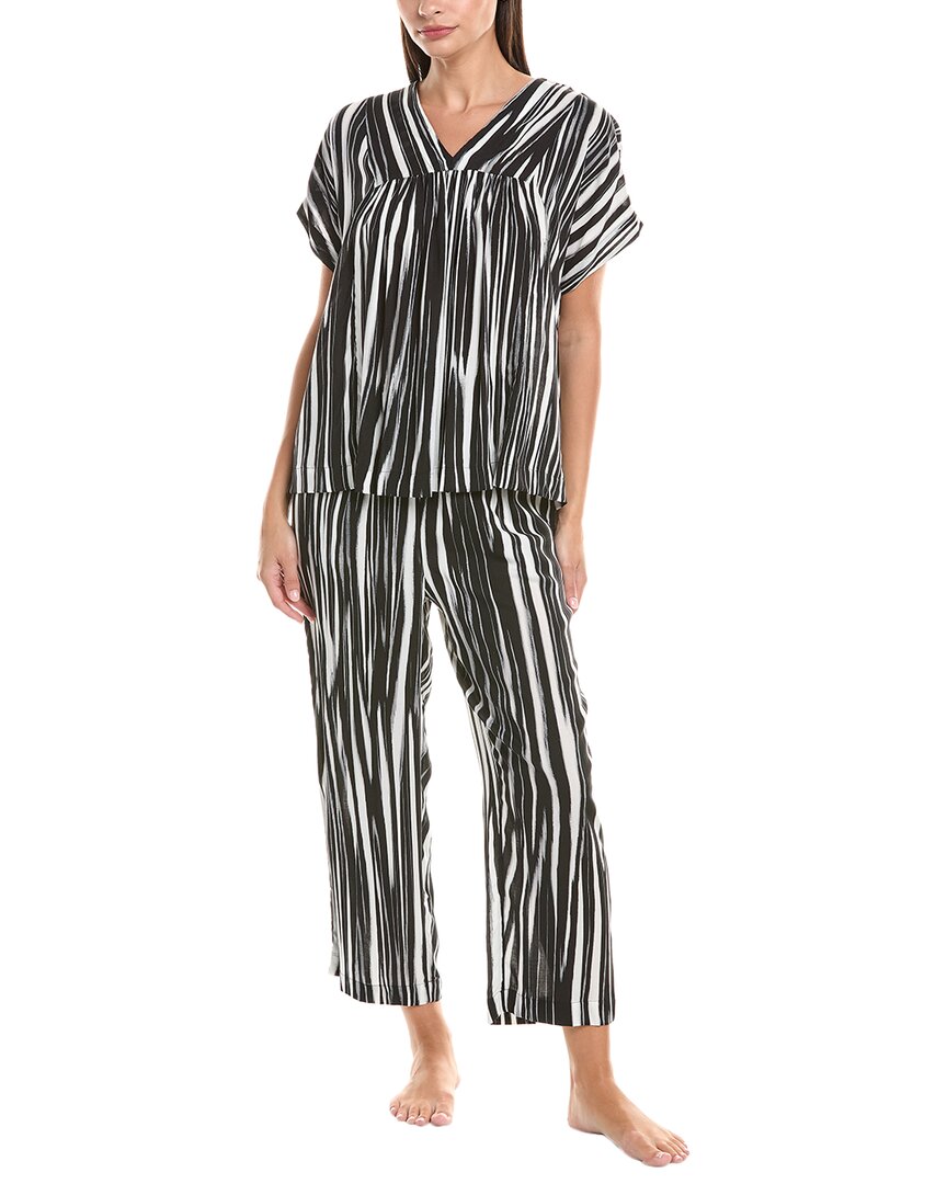 Dkny 2pc Top & Pant Sleep Set In Multi