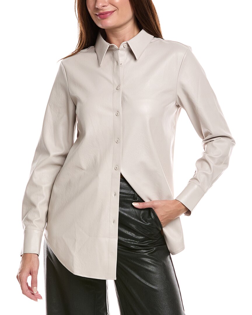 Commando ® Oversized Button-down Shirt In Gray