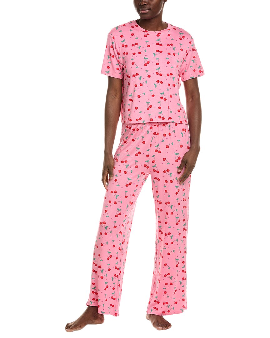 HONEYDEW HONEYDEW INTIMATES 2PC ALL AMERICAN JERSEY PAJAMA SET