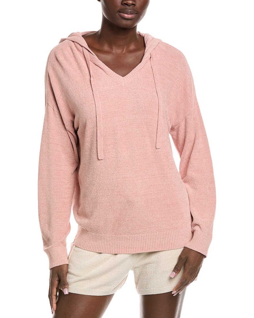 Barefoot Dreams Cozychic Ultra Lite Sport Hoodie In Pink