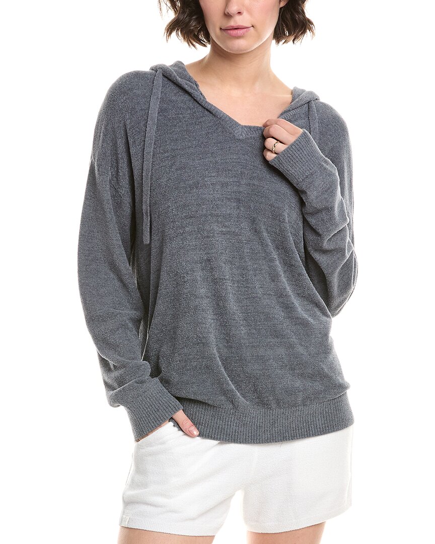 Barefoot Dreams Cozychic Ultra Lite Sport Hoodie In Gray