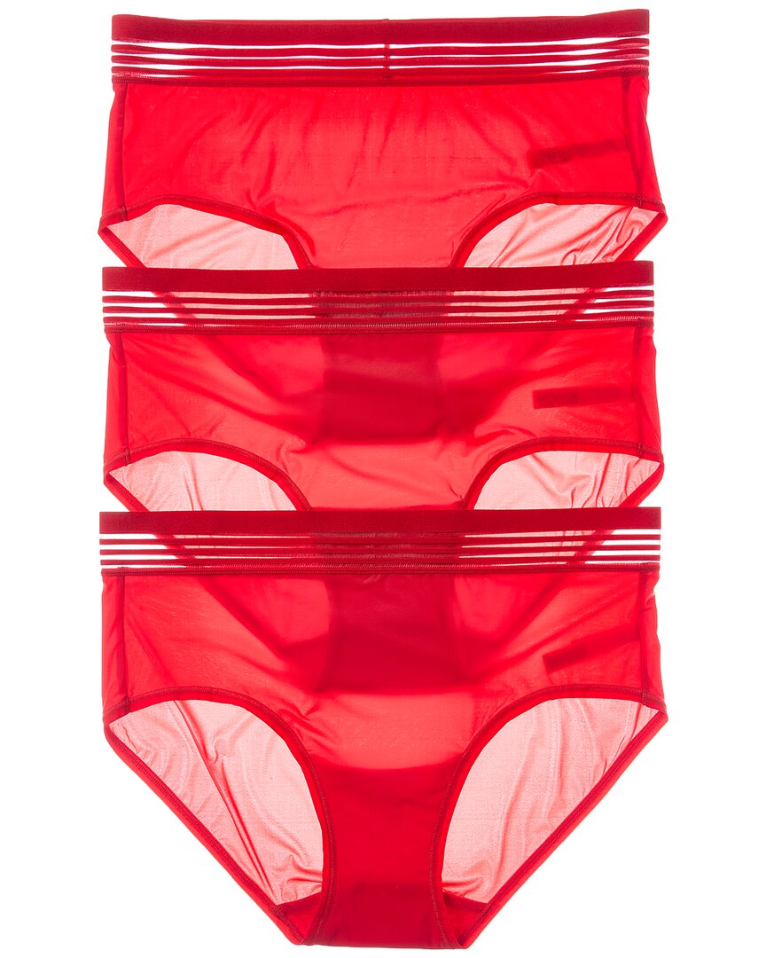 Le Mystere 2pk Second Skin Brief In Red
