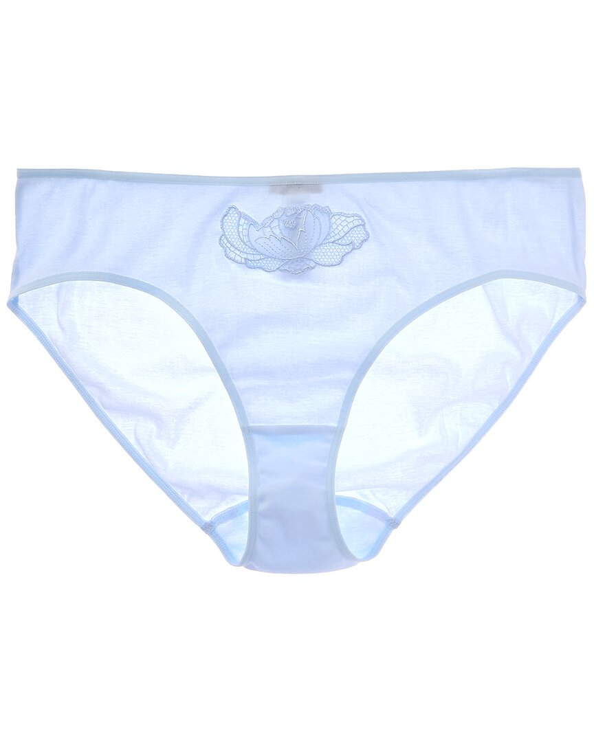 Hanro Anne Hi-cut Brief In Blue