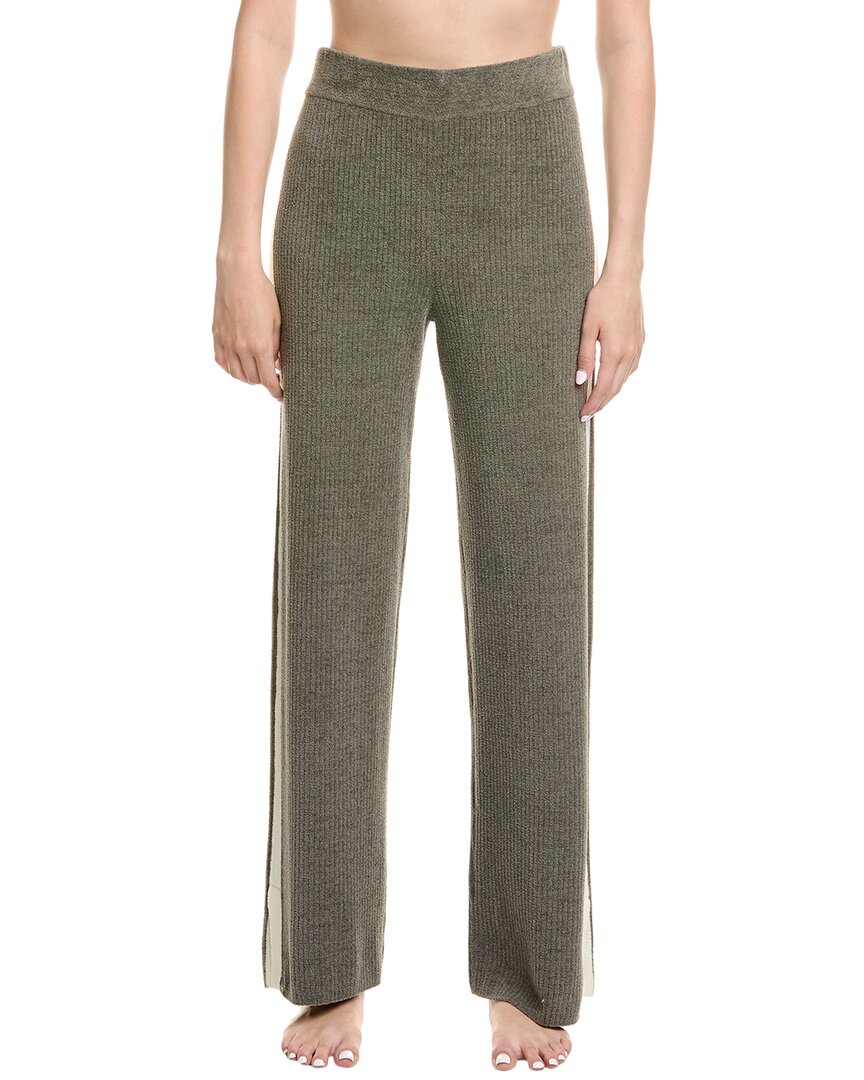 Barefoot Dreams Cozychic Ultra Lite Contrast Ribbed Slit Pant