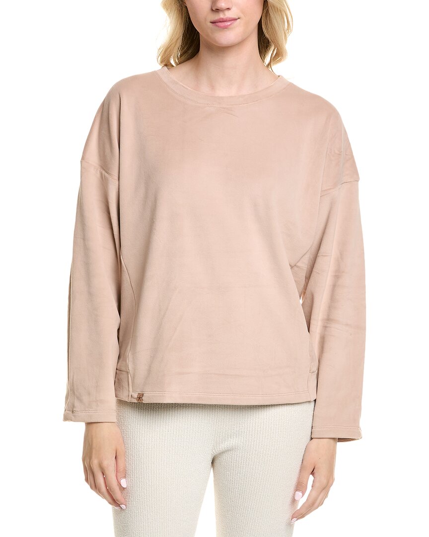 BAREFOOT DREAMS BAREFOOT DREAMS LUXECHIC TUCKED SWEATSHIRT